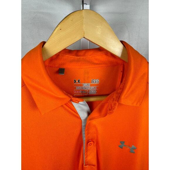 Under Armour ColdBlack Short Sleeve Golf Polo Regular Men's Size Large - Picture 5 of 7